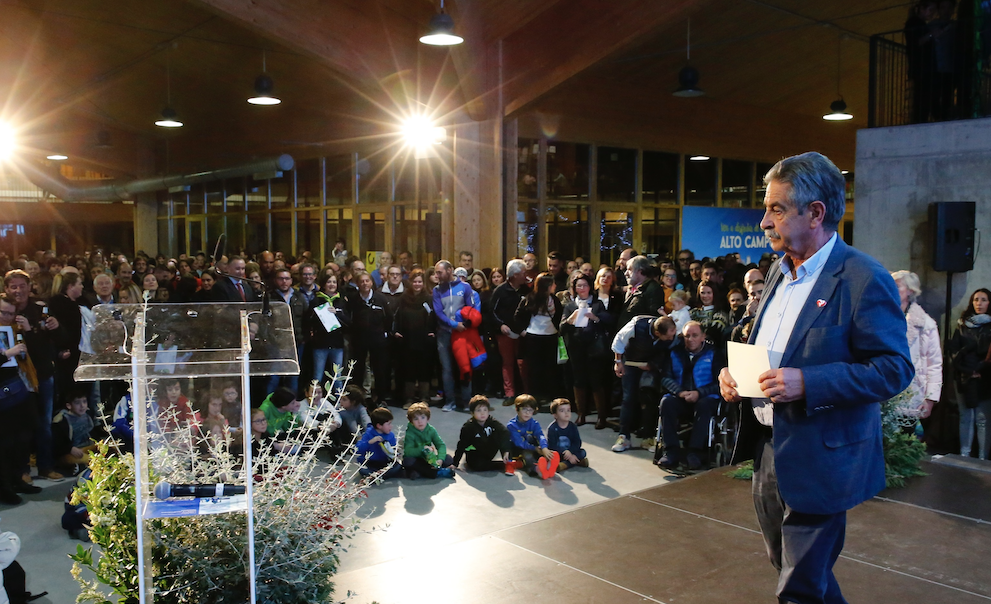 Presentación oficial de la temporada 2019/2020 de la estación de esquí de Alto Campoo, en el Impluvium de Reinosa