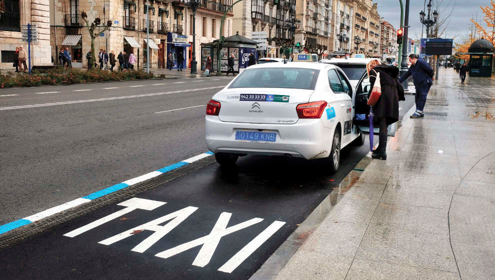 Taxi en Santander | Foto: Archivo