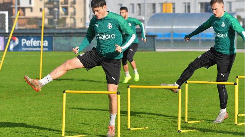 Entrenamiento del Racing