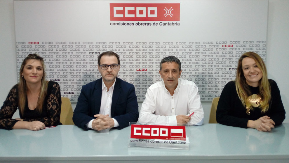 Rueda de prensa de CCOO