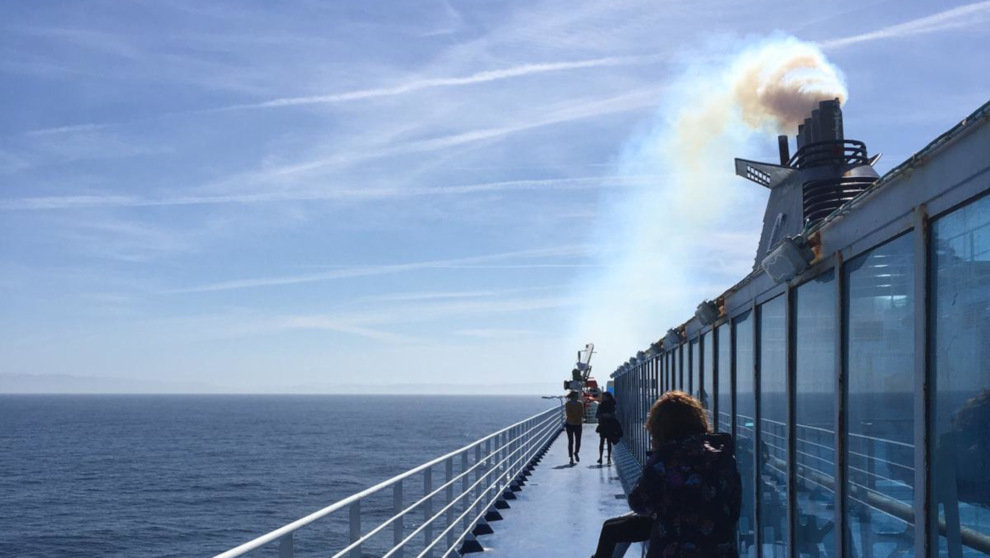 Barco de regreso a España