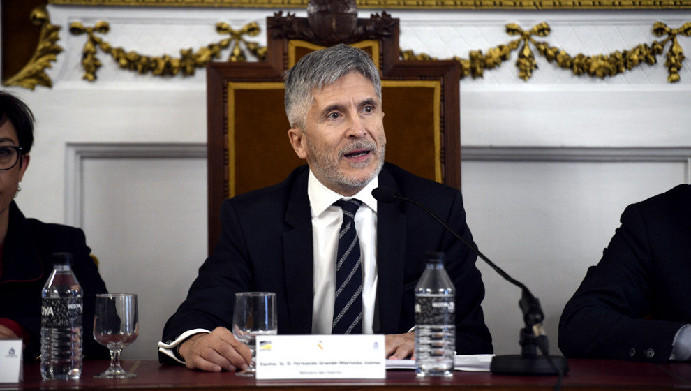 El ministro de Interior, Fernando Grande-Marlaska