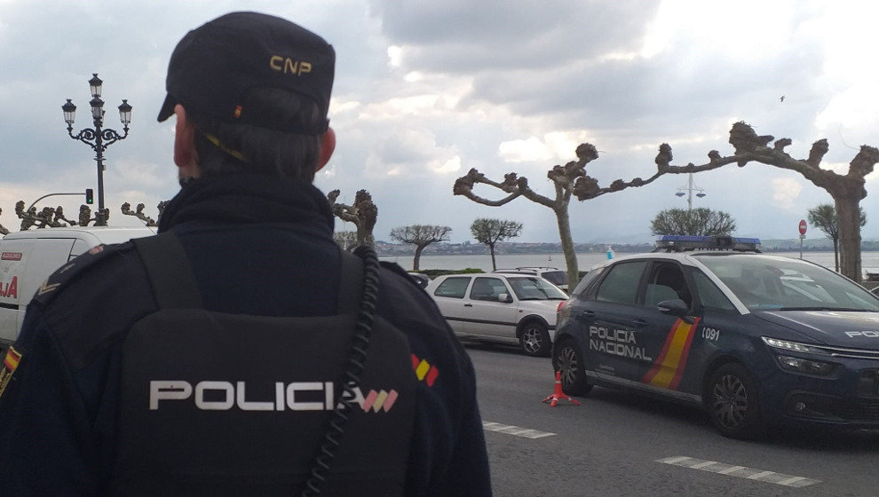 Control de la Policía Nacional en Santander