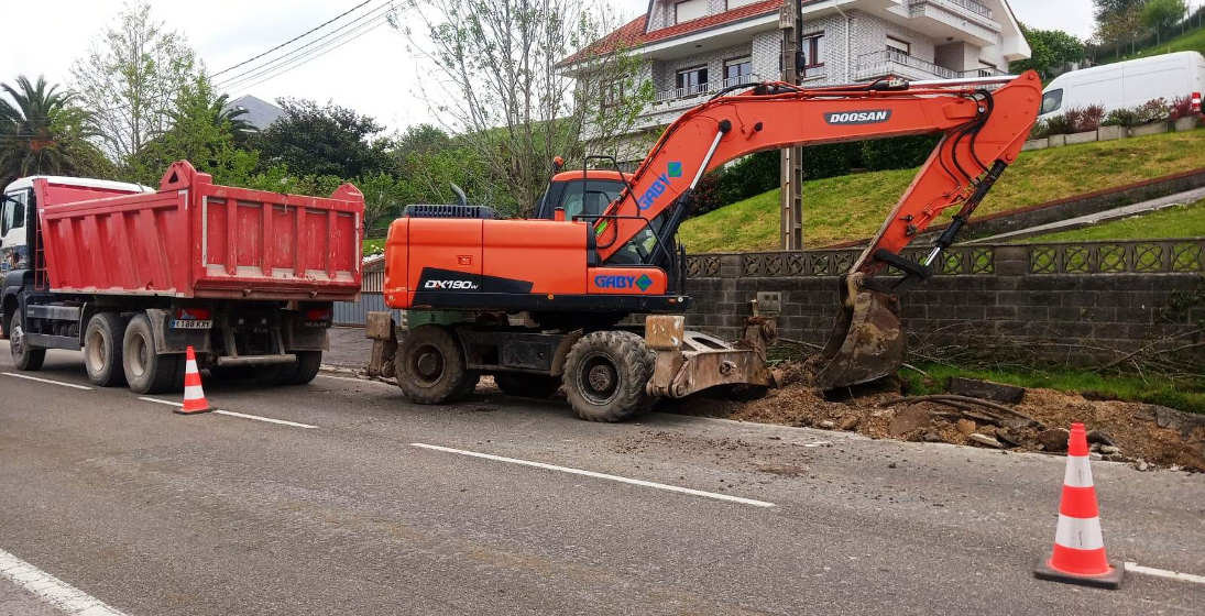 Obras de saneamiento en Arce