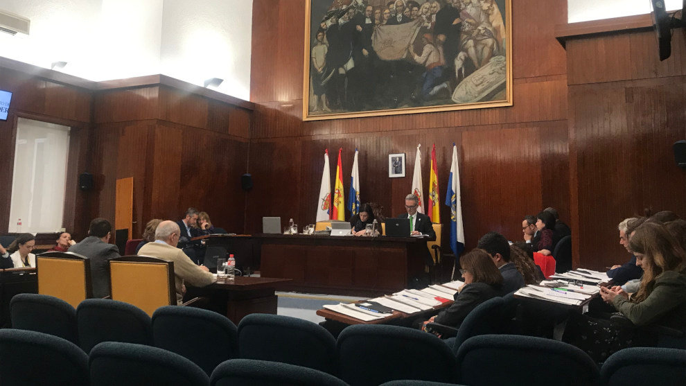 Pleno del Ayuntamiento de Santander