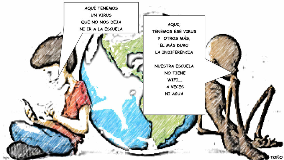 Viñeta de La Tira de Toño