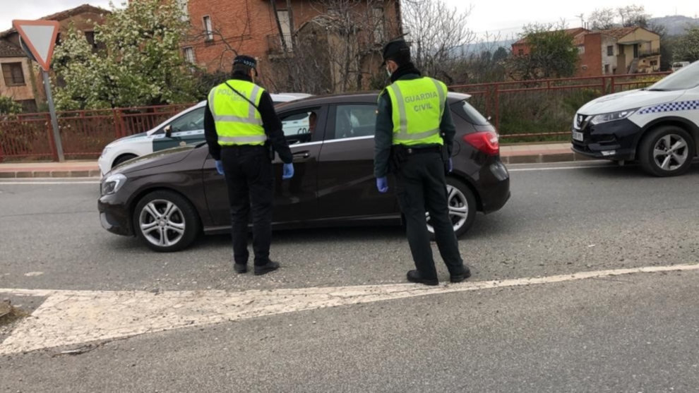 Control policial durante el estado de alarma por la crisis de coronavirus