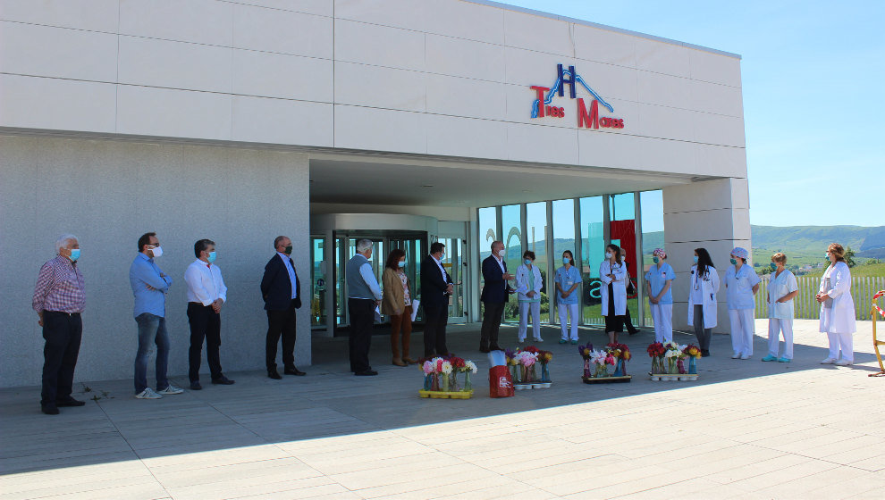 Homenaje a la plantilla del Hospital Tres Mares de Reinosa