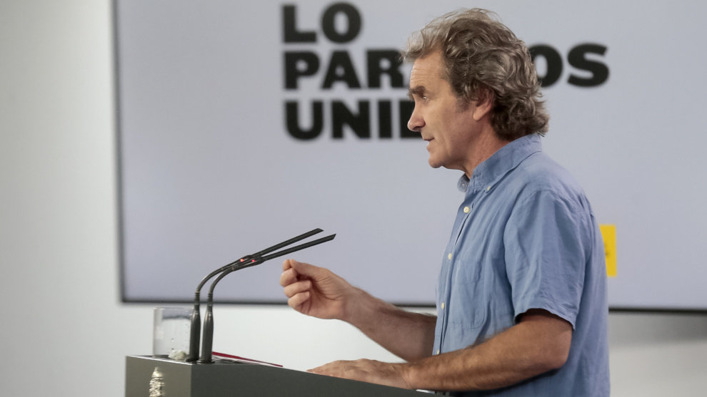 El director del Centro de Coordinación de Alertas y Emergencias Sanitarias, Fernando Simón