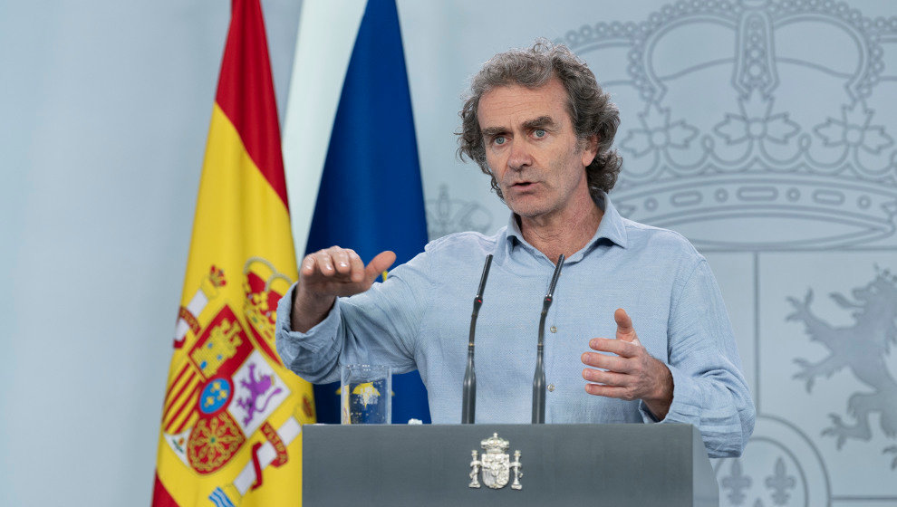 El director del Centro de Coordinación de Alertas y Emergencias Sanitarias, Fernando Simón