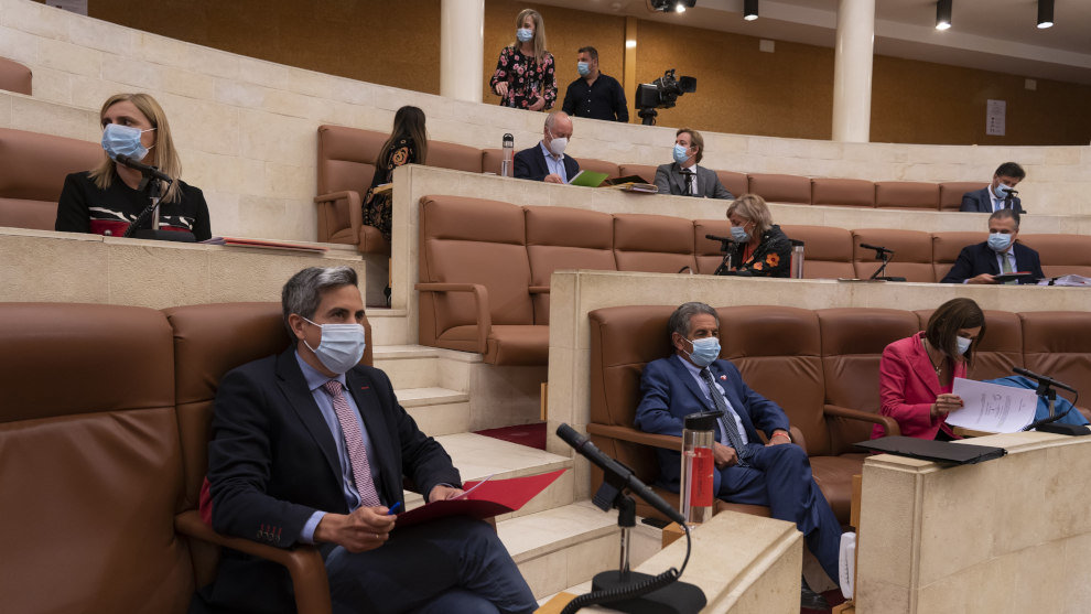 Pleno del Parlamento de Cantabria