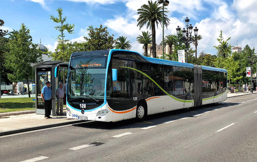 Autobús del TUS de Santander