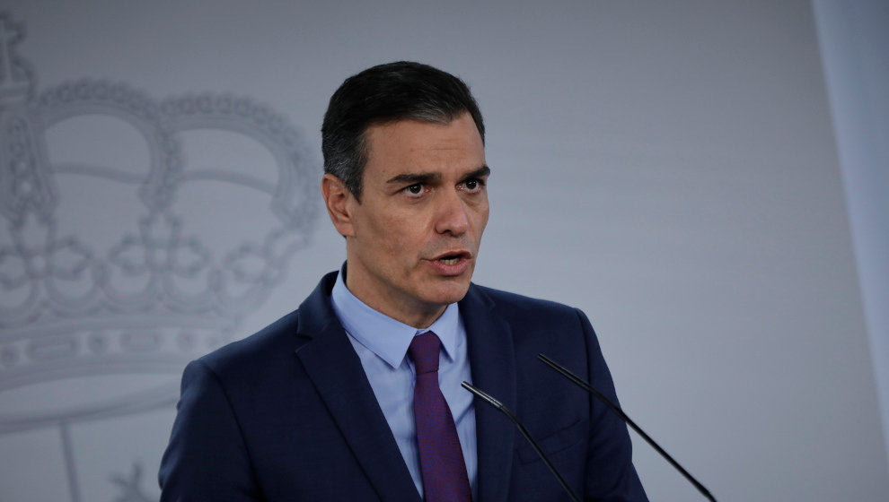 El presidente de España, Pedro Sánchez