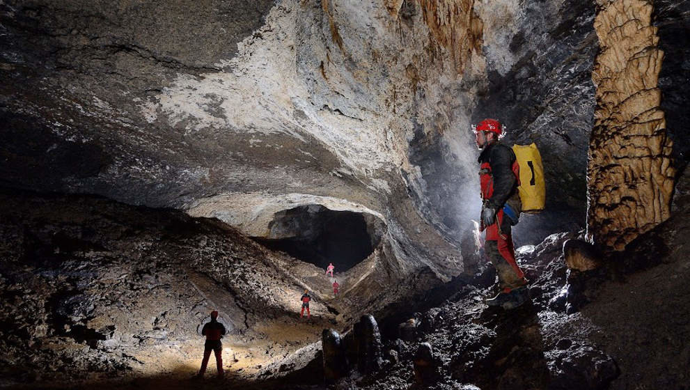 Una de las cuevas de la comarca del Asón | Foto: Ana Sobrino