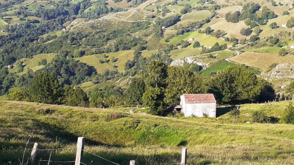 Cabaña en la comarca del Asón