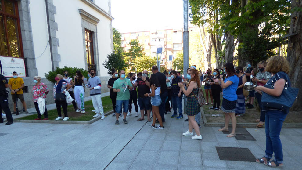 Cacerolada en Santoña