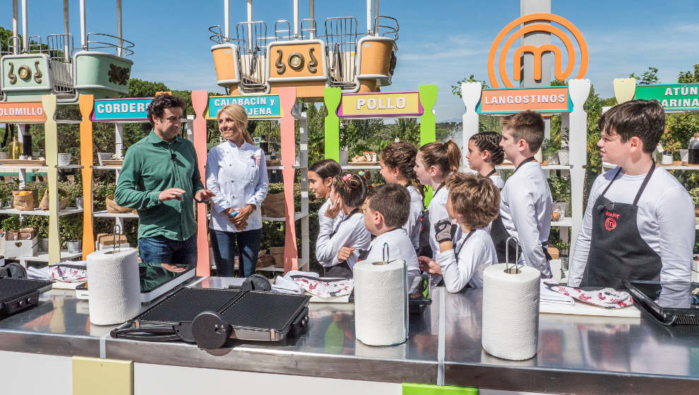 Imagen de archivo de un programa de Masterchef Junior