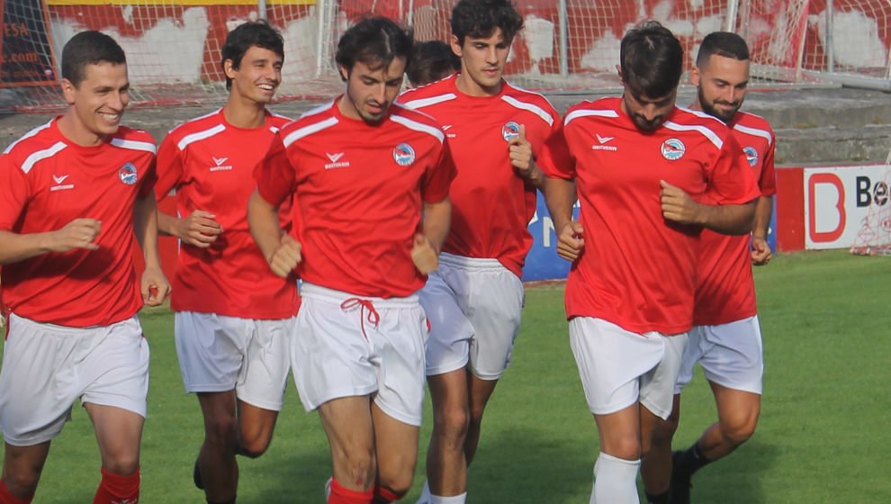 Felipe Peredo durante un entrenamiento con el equipo