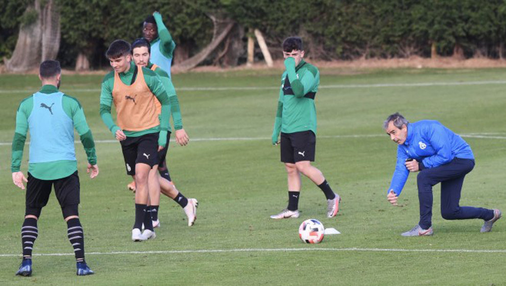 Manuel Ruiz Cueli, durante un entrenamiento | Foto: Real Racing Club