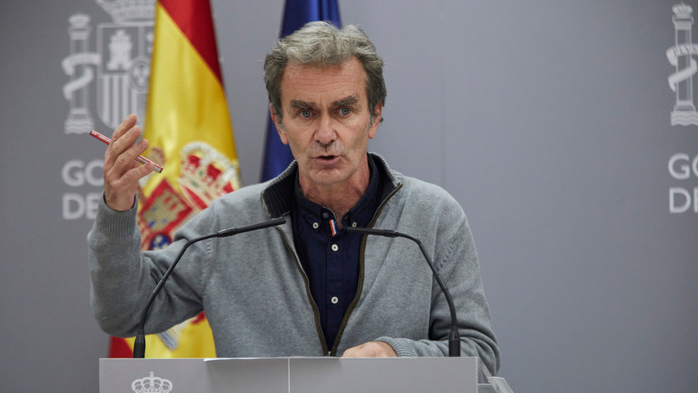 El director del Centro de Coordinación de Alertas y Emergencias Sanitarias (CCAES), Fernando Simón