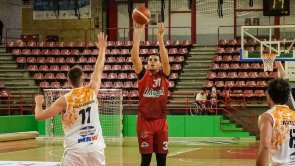 Grupo Alega durante un partido