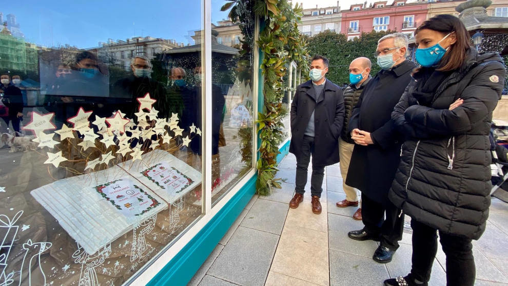 Inauguración del Belén de la Plaza Pombo