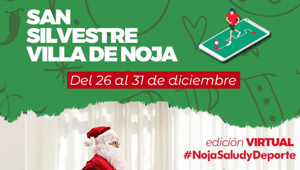 Cartel de la San Silvestre de Noja 2020