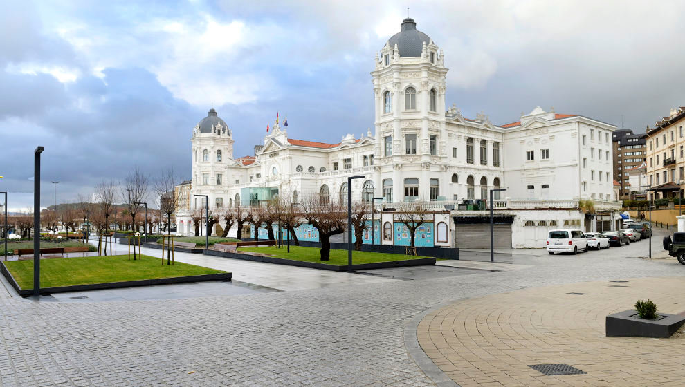 Santander estrena una renovada Plaza de Italia