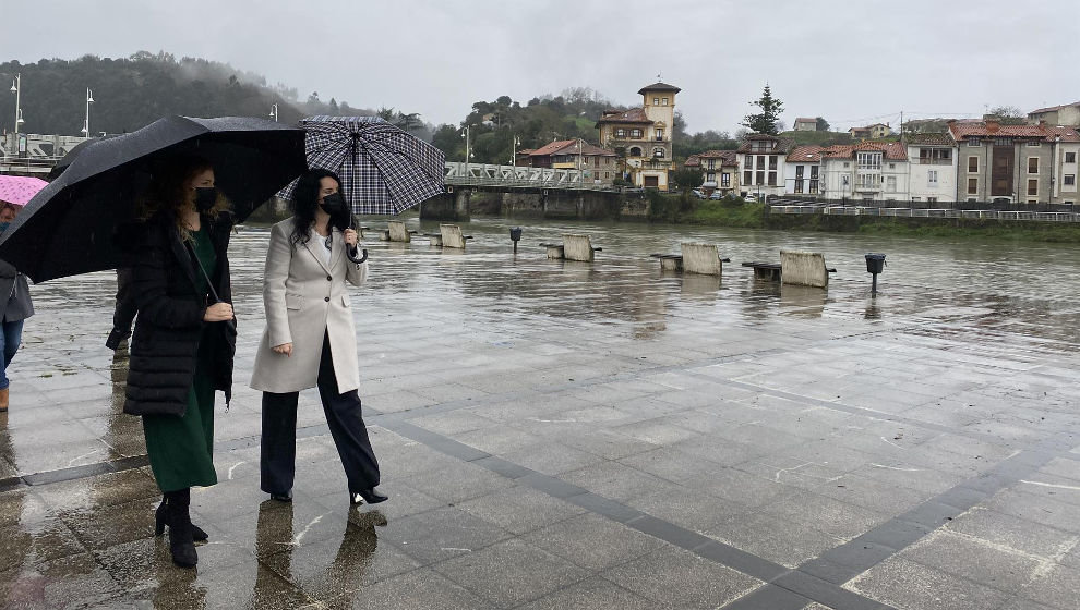 Visita de la delegada del Gobierno, Ainoa Quiñones, a Val de San Vicente