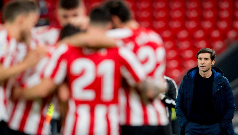 Celebración de uno de los goles del Athletic frente al Getafe | Foto: Athletic Club (Twitter)