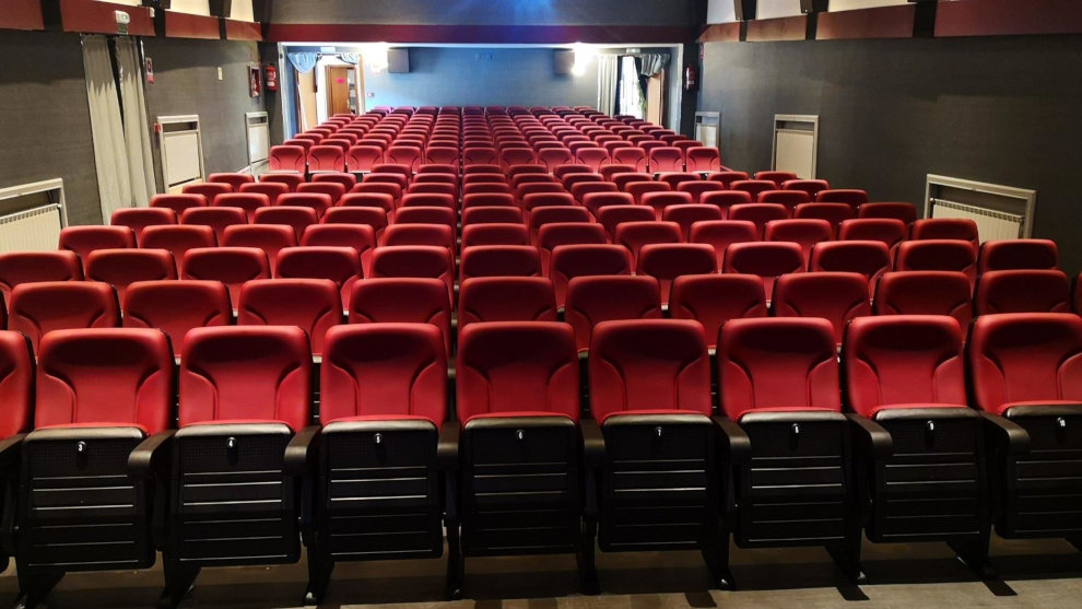 Butacas de cine de la Casa de Cultura de Laredo