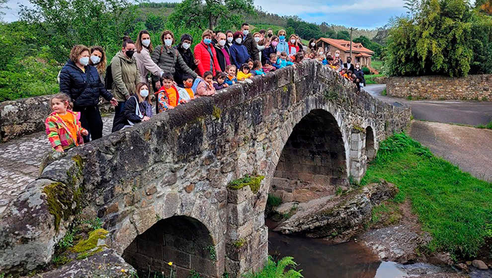 Participantes del programa AFECTO del PAIF realizado en el CEIP Ambrosio Diez Gómez de Penagos