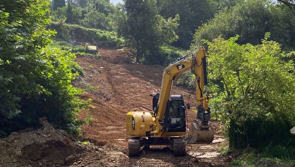 Obras de saneamiento de Baltezana Norte