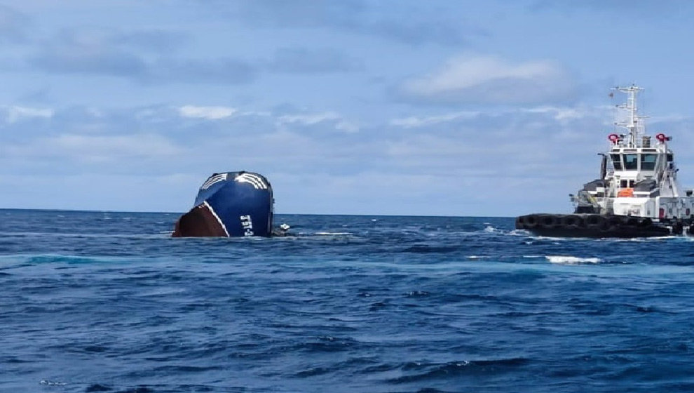 Barco hundido frente a Armintza