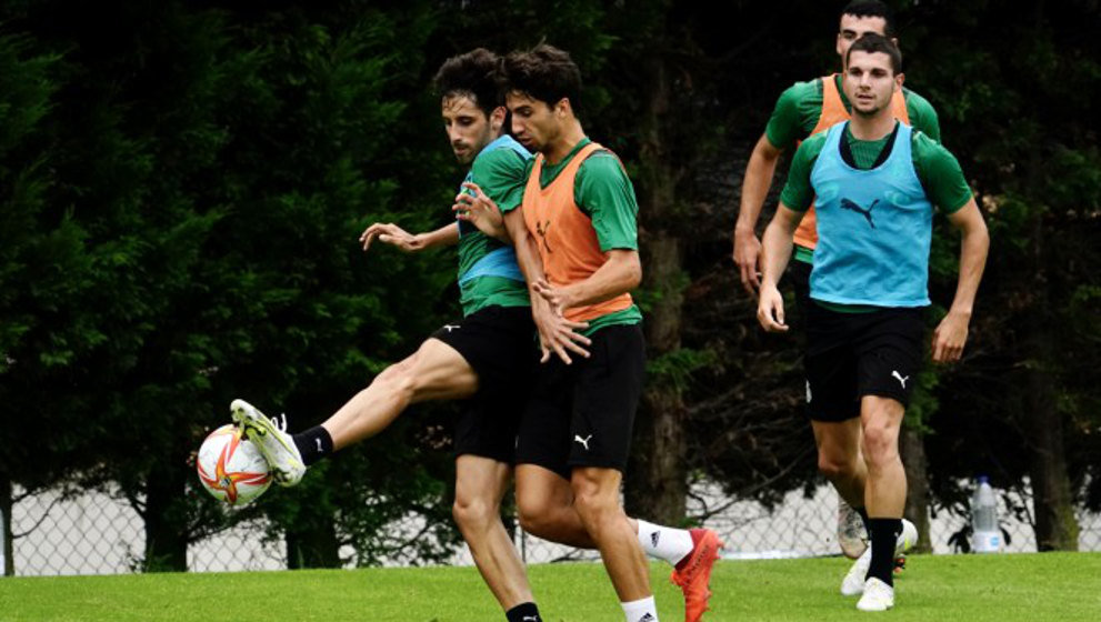 Entrenamiento del Racing en La Albericia | Foto de