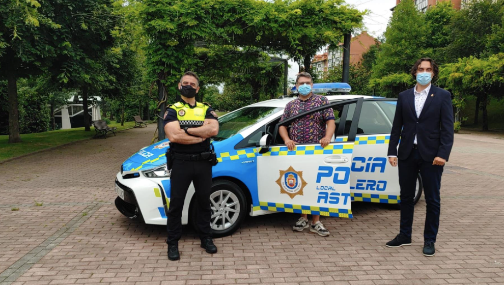 Coche de la Policía Local de Astillero