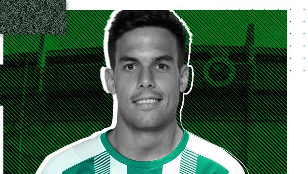 El Racing presenta al futbolista Borja Domínguez