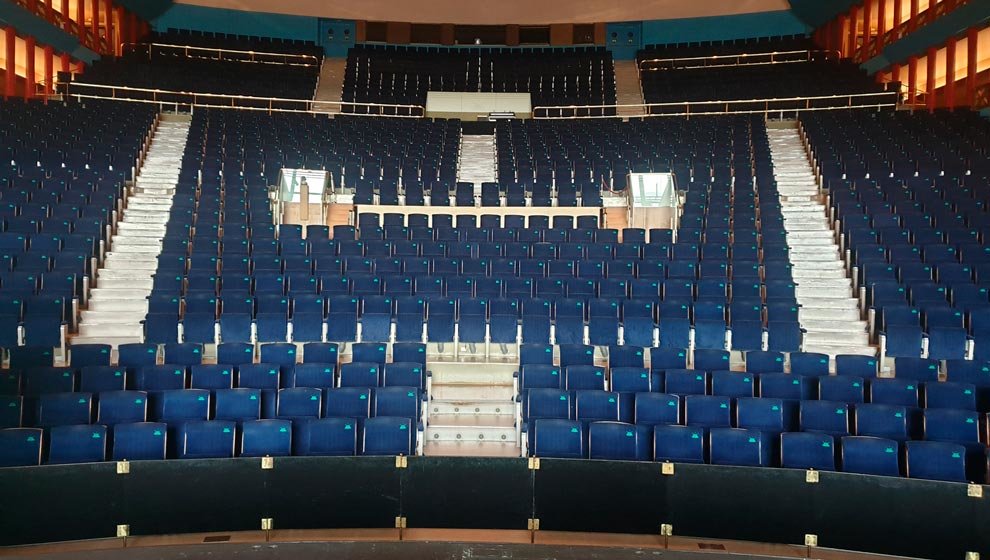 Sala Argenta del Palacio de Festivales de Cantabria