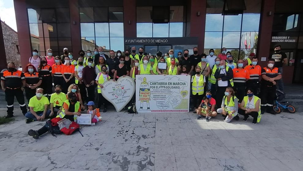 Marcha Solidaria en Miengo