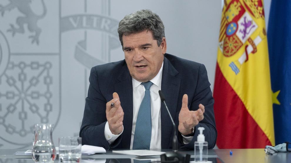 El ministro de Inclusión, Seguridad Social y Migraciones, José Luis Escrivá