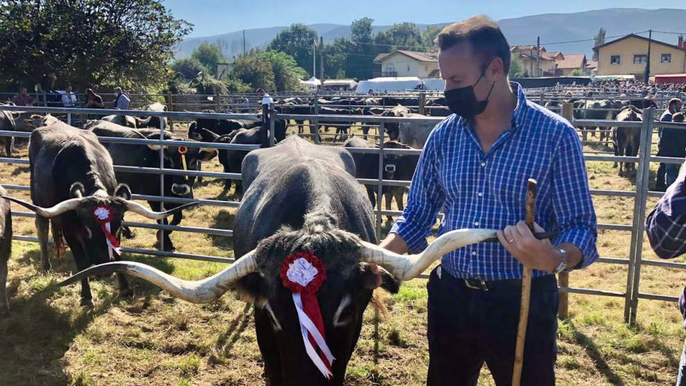 Guillermo Blanco en la Olimpiada del Tudanco