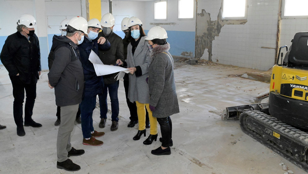 Inicio de las obras en el Centro Cultural Fernando Ateca de Monte