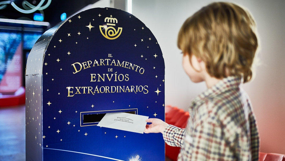 Buzón del Departamento de Envíos Extraordinarios de Correos