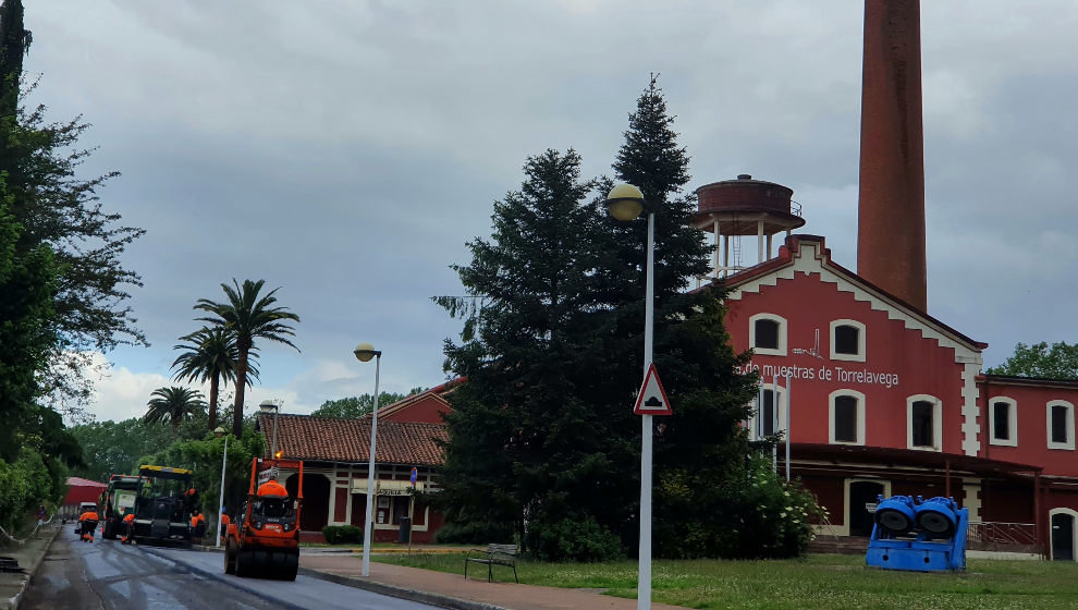 Trabajos del Plan de Asfaltado en La Lechera