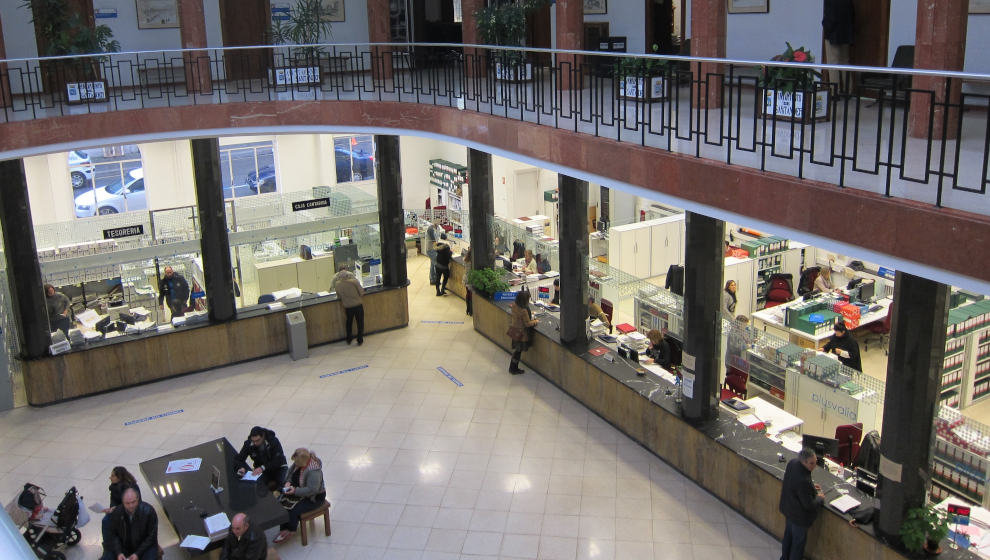 Interior del Ayuntamiento de Santander