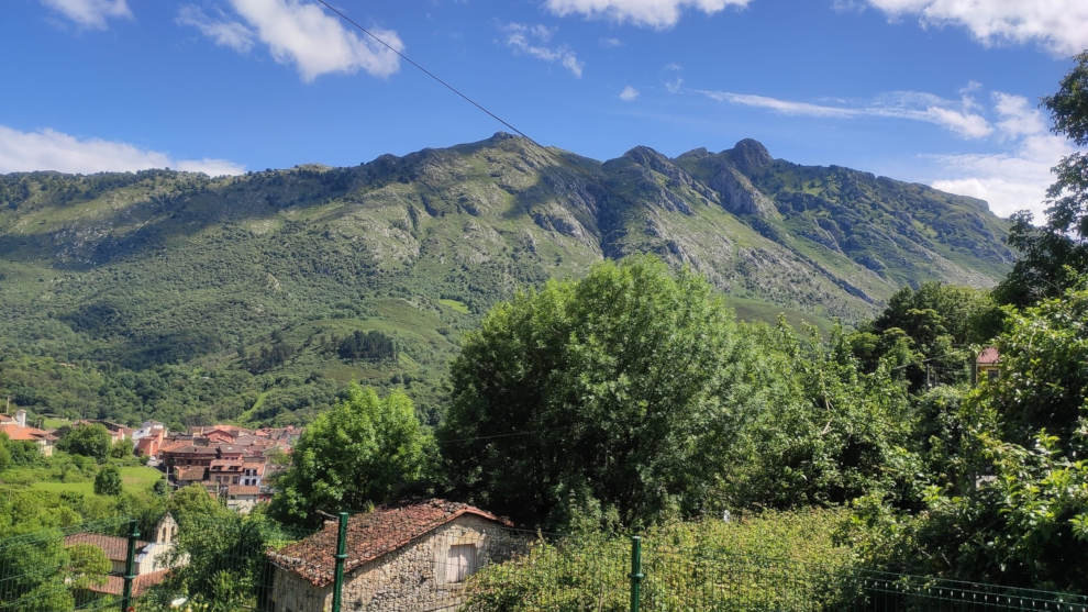 Picos de Europa desde Arenas de Cabrales