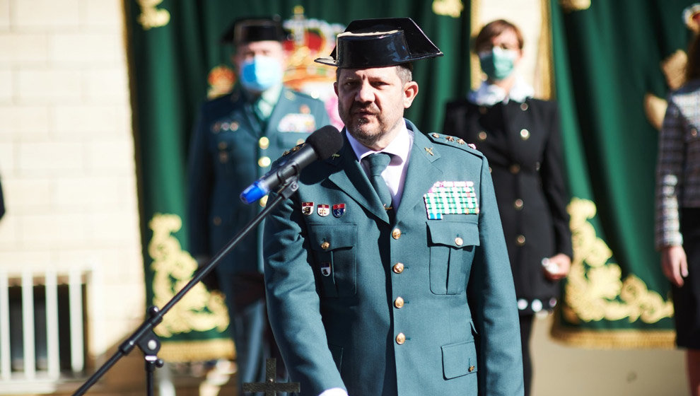 Antonio Orantos toma posesión como jefe de la Guardia Civil de Cantabria | Foto: Archivo