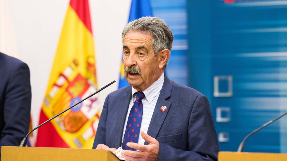 El presidente de Cantabria, Miguel Ángel Revilla