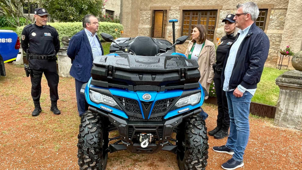 La Policía Local de Noja incorpora un quad