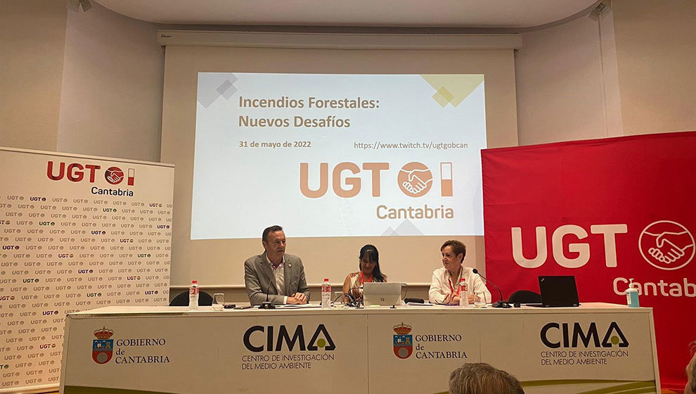 Acto inaugural jornada UGT sobre incendios forestales